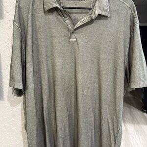 John Varvatos Charcoal Polo Shirt